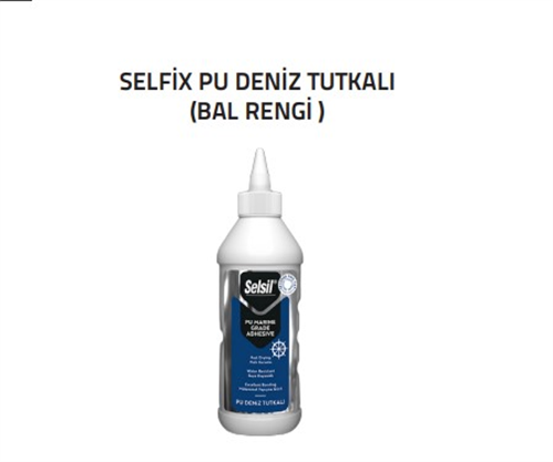 SELFİX PU DENİZ TUTKALI BAL RENGİ - SELSİL (500gr) (K-12)